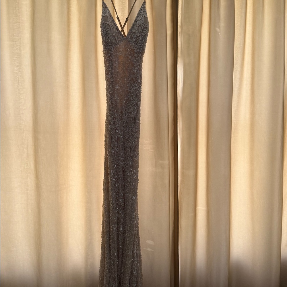 Elegant Beaded Gown